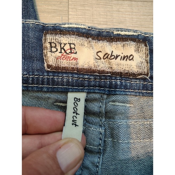 Buckle Women's Blue Boot Cut Jeans - Picture 6 of 9